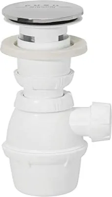 Obrázok produktu pre Umývadlová súprava Wirquin Quick Clac 30718692, chrómová, bez prepadu
