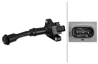 Produktbild von HELLA 5DA 358 101-451 Zündspule für FORD FOCUS III Turnier Kuga Mk2 (DM2) FOCUS III Mondeo V Kombi (CF) C-Max II (DXA/CB7, DXA/CEU) S-Max (CJ)