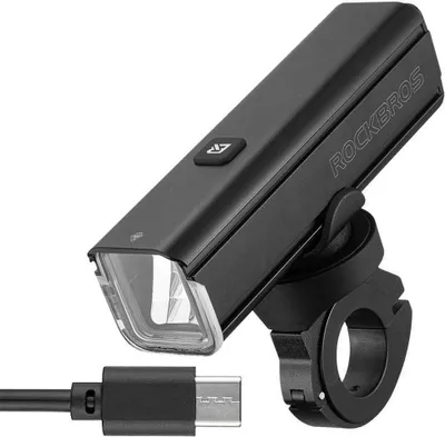 Obrázek produktu pro Rockbros 24610002001 1000 Lm + Usb-C - Usb-A Kabel - Černý