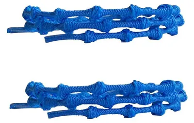triathlon schnuersenkel knoten blau