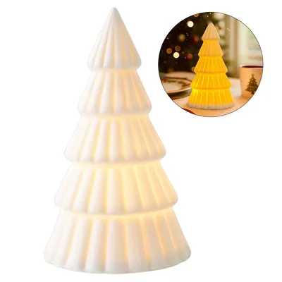 Produktbild von Weihnachtsdeko Innen, LED Lichthaus & Weihnachtsbaum, Teelicht- und Weihnachtsbeleuchtung für festliche Stimmung