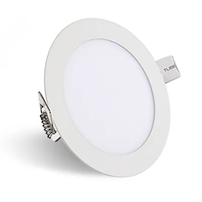 Image de Clanmacy LED 6W ronde spot encastrable set de 20 spots salle de bain encastrable blanc profondeur d'encastrement 26mm mini slim spot plafond 3 couleurs spots plafond gradable IP44