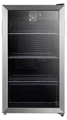 Produktbild von Getränkekühlschrank Fk 9160, 93 Liter, 47 cm breit, Glastür, LED-Innenbeleuchtung, Dynamisches Kühlsystem