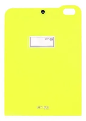 Image de Chemise Vfile A4 avec 5 intercalaires vert fluo STRIGO