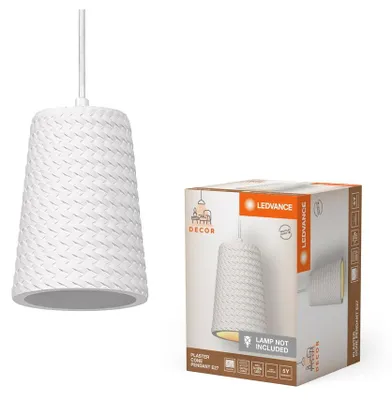 Immagine prodotto di Ledvance Lampada a sospensione E27, con paralume a cono, colore bianco