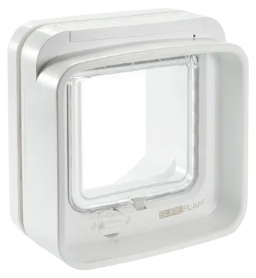 Produktbild von Trixie SureFlap DualScan Freilauftür mit Mikrochiperk. 21 × 21 cm, weiß