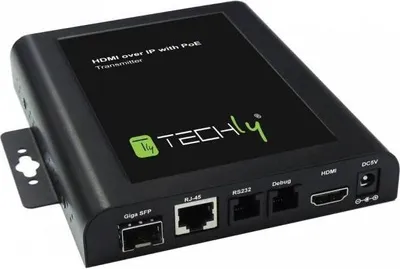 Productafbeelding van Techly IDATA EXTIP-VW, 1920 x 1080 pixels, AV-zender, zwart, HDCP