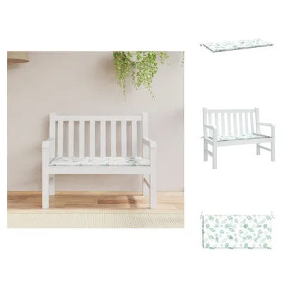 Image de vidaXL Coussin pour banc de jardin 100x50x3 cm tissu Oxford - coussin d'assise