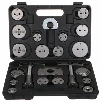 Image de Kit de réparation de pistons de freins, noir, 22 pièces