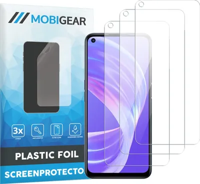 Produktbild von Mobigear  OPPO A73 5G Displayschutz Schutzfolie - Hüllenfreundlich (3er Pack)