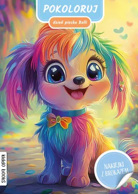 Productafbeelding van Kleurenboek van het hondje Belia - een gezamenlijk project