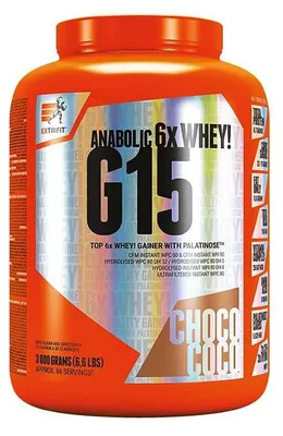 Produktbild von Extrifit G 15 Gainer 3000 g choco coco