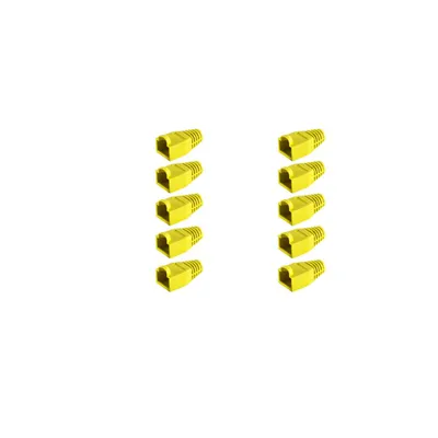 Productafbeelding van Shiverpeaks BS72055-Y-10, gele kabelbeschermers, 10 stuks (BS72055-Y-10)