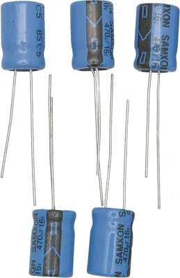 Produktbild von Elektrolytkondensator, 470µF/ 16V, 5 Stück