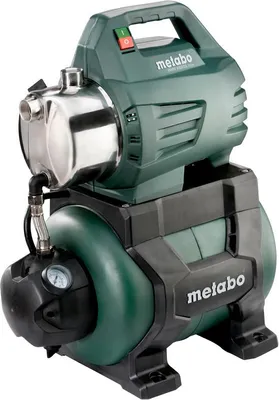 Zdjęcie produktu dla Metabo HWWI 4500/25, 1300 W, Prąd przemienny, 4,8 bar, 4500 l/h, IPX4, Czarny, Zielony