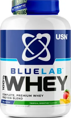 Produktbild von USN Blue Lab Whey- 2 kg Tropical Smoothie