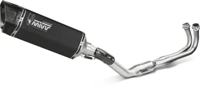 Obrázok produktu pre MIVV Sr-1 kompletný čierny titánový výfuk pre YAMAHA T-Max 560 2022-2024