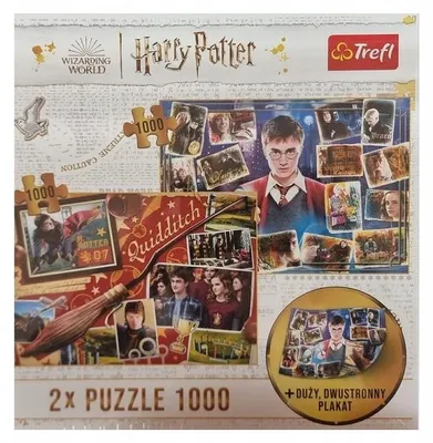 Obrázek produktu pro Puzzle Trefl Harry Potter, 2 x 1000 dílků