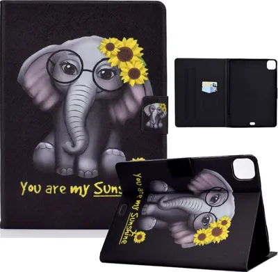 Produktbild von Für Apple iPad Air 11 2025 / 2024 / Pro 11.0 2022 Kunstleder Motiv 1 Hülle Case