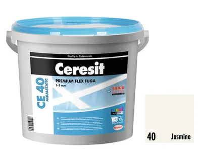 Obrázok produktu pre Ceresit Škárovacia hmota CE 40 jasmín, 5 kg