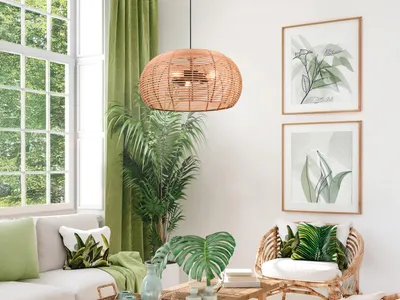 Image de Lustre INGA brun Trio 312200336