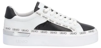 Immagine prodotto di Scarpe Liu Jo Bf2003px306 Bianco Nero Pelle