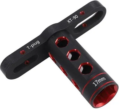 Image de Tournevis en aluminium de 17 mm - Léger - Durable - Outil de réparation - Résistant à la déformation - Tournevis