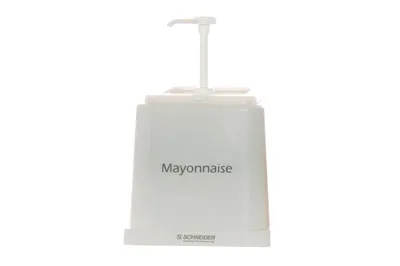 Produktbild von Mayonaise Dosierspender Saucenspender 2000ml mit Druckknopf Polypropylen
