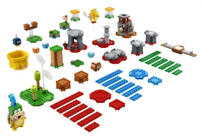Produktbild von LEGO Super Mario 71380 - Zestaw mistrza konstruktora do tworzenia własnych przygód