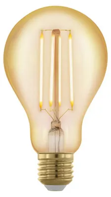 Produktbild von Eglo LED Filament Retro A75 Birne 4W = 30W E27 Gold 320lm extra warmweiß 1700K DIMMBAR