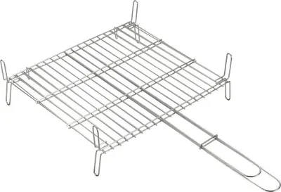 Produktbild von Sauvic 50x50 Cm Doppelgrill Silber  Silber One Size