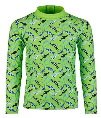 Produktbild von Beco Ocean Dino Rashguard für Kinder | Grün