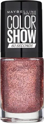 Zdjęcie produktu dla Maybelline, Color Show 60 Seconds, Nail Polish, Nr. 331, Pink Party Dress, 7 ml
