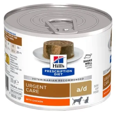 Produktbild von Hill's Prescription Diet A/D Nassfutter für Hunde und Katzen – 12 x 200 g