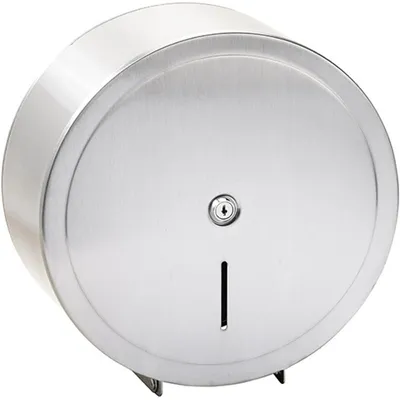 Image de Distributeur de papier toilette Bemeta, tambour de 310 mm, acier inoxydable mat
