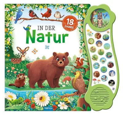 Produktbild von TRÖTSCH - Soundbuch "In der Natur" | Interaktives Soundbuch mit 18 realistischen Geräuschen aus der Natur, zauberhaften Illustrationen und eingängigen Reimen für die Kleinsten | Ab 18 Monaten