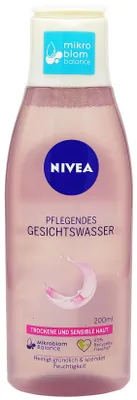 Produktbild von Nivea pflegendes GESICHTSWASSER 200ml Mikrobiom-Balance trockene sensible Haut