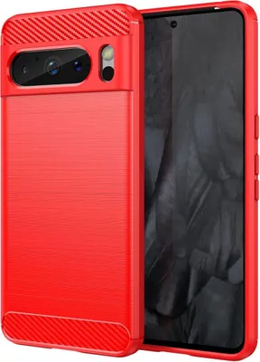 Produktbild von König Design Hülle kompatibel mit Kunststoff Soft Handyhülle - Handy Case Rot