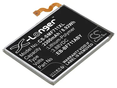 Produktbild von TECHTEK Akku Kompatibel mit [Samsung] Galaxy Z Flip 3, M-F711R4, SM-F7110, SM-F711B, SM-F711D, SM-F711J, SM-F711N, SM-F711T, SM-F711U, SM-F711U1, SM-
