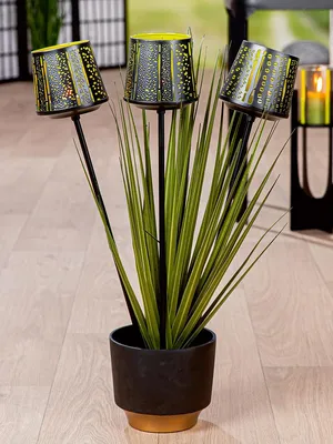 Immagine prodotto di Gilde Gartenstecker, "Green Line", Metall, schwarz h.90cm