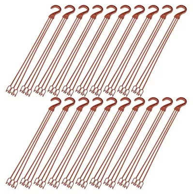 Image de 25 supports en plastique robustes pour suspendre des plantes en pot