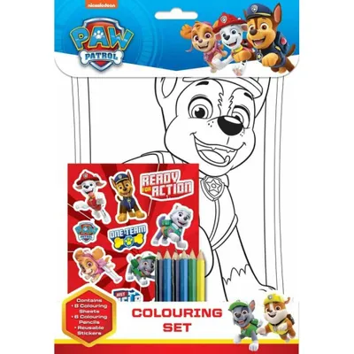 Produktbild von NICKELODEON Färbeset PAW PATROL