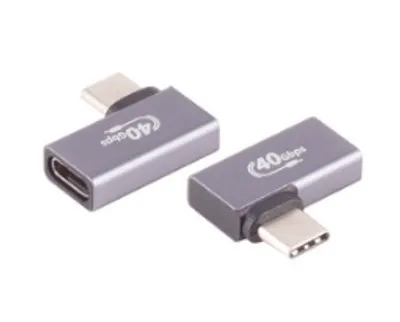 Produktbild von USB-C® Adapter, 4.0, 90° Winkel links/rechts, Pro