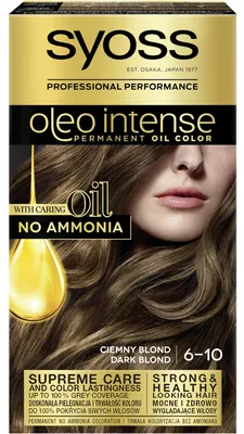 Obrázek produktu pro Oleo Intenzivní permanentní barva na vlasy s oleji 6-10 Tmavě blond