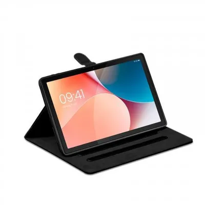 Produktbild von LBH Tablet Hülle für Samsung Tabletmodelle - Farbe: Schwarz - Modellkompatibilität: Für Samsung Galaxy Tab A8 10.5 - Folie: Hülle + 2x Hartglasfolie (9H)