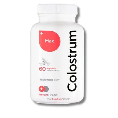 Produktbild von Colostrum Polska Colostrum Max 500mg 60 Kapseln