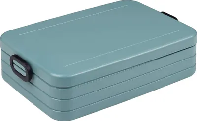 Produktbild von Mepal Take a Break Large Nordic Green– 1500 ml Inhalt – Lunchbox mit Trennwand – ideal für Mealprep – spülmaschinenfest, ABS