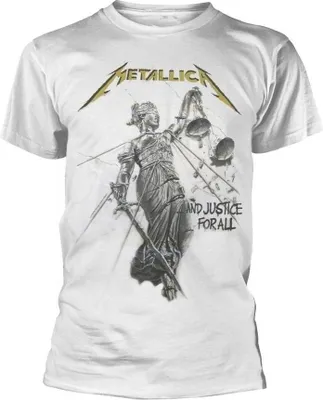 Produktbild von Metallica And Justice For All White L T-Shirt