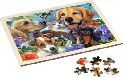 Produktbild von Philos 9003 - Holz-Rahmenpuzzle, Togetherness