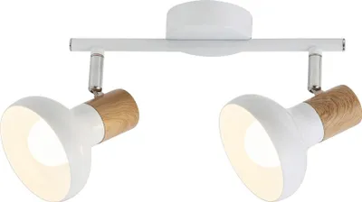 Image de Spot mural et plafonnier blanc E14 2x40W Holly 5944 Rabalux